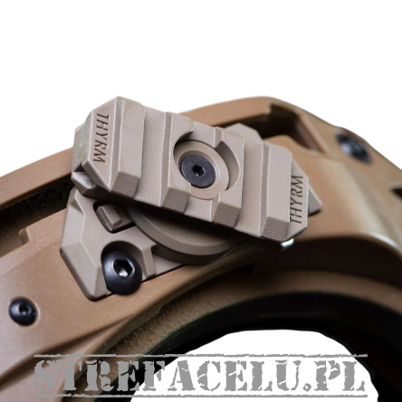Montaż na hełm do latarki typu Scout - Thyrm VariArc Velcro - FDE