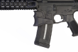 Chwyt z lejkiem i kabłąkiem do AR-15, ergonomiczny, kolor: czarny - 2
