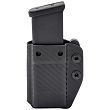 Kydex Pouch IWB/OWB 1 magazine doubblestack 9mm/40SW - Carbon, Concealment Express CEX-940-DS-CF-MAG - 3