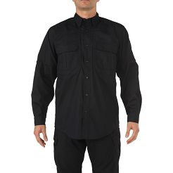 Men's Shirt, Manufacturer : 5.11, Model : Taclite Pro Long Sleeve Shirt, Color : Black