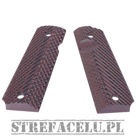 BUL 1911 GK1 Government Red G10 grips FS #30003