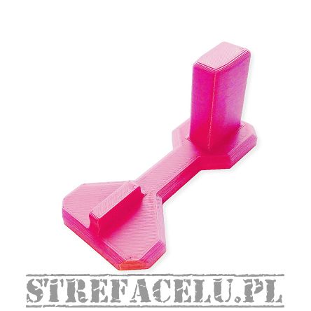 Uchwyt na pistolet magnetyczy - PISTOLSTAND - Różowy