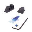 Przyrządy celownicze podwyższone Glock Strike Iron Sights  - Suppressor Height - SI-G-SIGHTS-SH - Strike Industries - 3