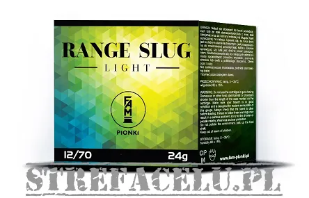 Amunicja kulowa (breneka) Range Slug Light 24g (1op = 25szt)  // 12/70 - FAM PIONKI