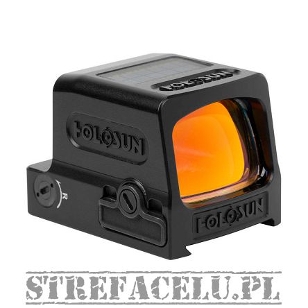 Kolimator Holosun HE509T-RD X2 Series   Red Dot z montażem RMR - Solar Panel / Titanium