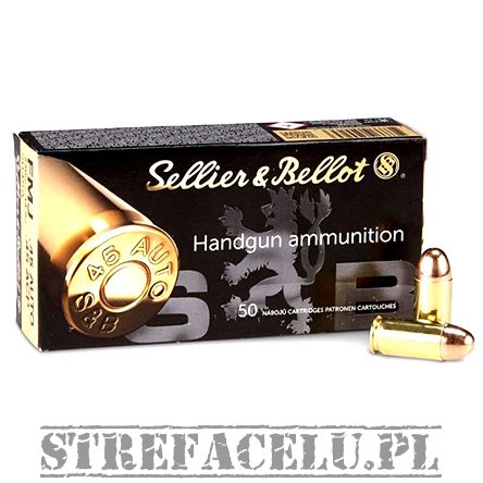 Amunicja FMJ 14.90G S&B 45 AUTO // .45 ACP