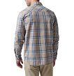 Men's Shirt, Manufacturer : 5.11, Model : Gunner Plaid Long Sleeve Shirt, Color : Bdlnds Tn Plaid - 2