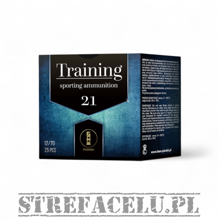 Amunicja śrutowa Training 21g 7,5-2,40mm // 12/70 - FAM PIONKI