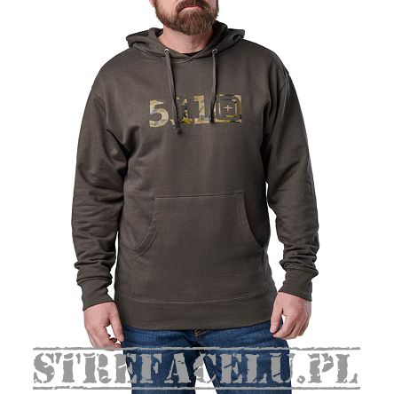 Bluza męska 5.11, TOPO LEGACY HOODIE, kolor : Grenade