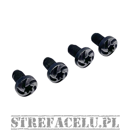 Śruby okładzin BUL 1911 kpl. 4 szt. - Grip Screw Two-Tone Spiral #SCRW/1911-13