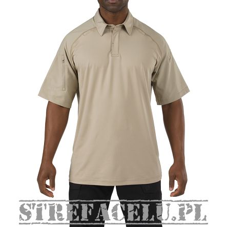 Koszulka polo męska 5.11 RAPID PERFORMNCE SILVER TAN