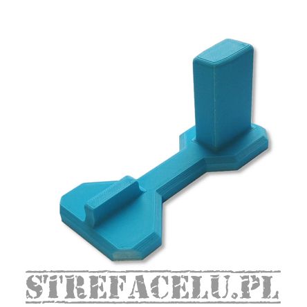 Magnetic gun holder - PISTOLSTAND - Blue