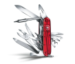 Victorinox Scyzoryk CyberTool L, czerwony transparentny, celidor, 91mm - 3