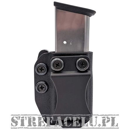 Ładownica na mag. jednorzędowy .45ACP IWB/OWB kydex., kolor: czarny
