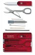SwissCard Classic, Manufacturer : Victorinox, Color : Transparent Red - 3