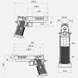 Bul SAS II Radical 5,4`` SS cal.9x19 - 9