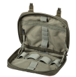 Pocket, Manufacturer : 5.11, Model : Flex Admin Pouch Large, Color : Ranger Green - 5