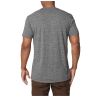 Men's T-shirt, Manufacturer : 5.11, Model : Triblend Legacy Short Sleeve Tee, Color : Charcoal Heather - 2