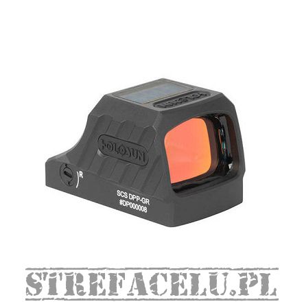 Kolimator Holosun SCS-320 Green Dot - Multiple Reticle System - Solar Panel - Montaż RMS / SMS - SCS 320-GR