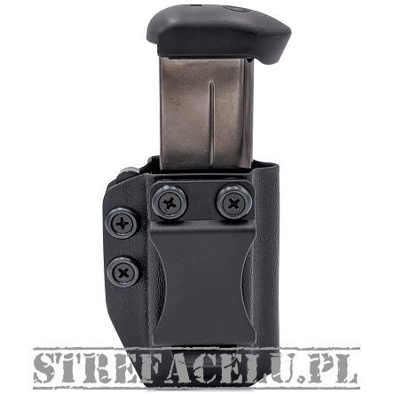 Magazine Holster, Manufacaturer : Concealment Express, Type : Double Stack 45.ACP, IWB/OWB Material : Kydex, Color : Black