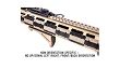 Osłona szyny M-LOK Rail Cover Type 2 (6szt) - Magpul - FDE - MAG603-FDE - 9