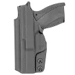 Kabura wewnętrzna prawa do pistoletu Smith&Wesson Bodyguard 2.0, RH IWB kydex, kolor: czarny - 2