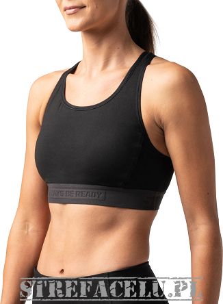 Biustonosz sportowy 5.11 PT-R VALENTINA SPORTS BRA kolor: BLACK