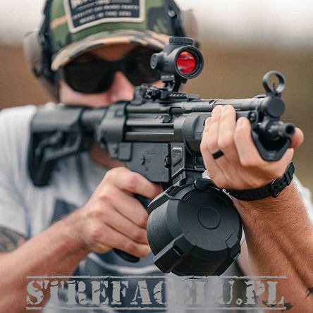 Magazynek PMAG D-50 MP do HK94 i MP5 - 9x19 mm Para - Czarny - MAG1181-BLK - Magpul