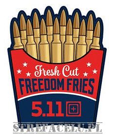 Patch 5.11 FREEDOM FRIES PATCH kolor:  MULTI