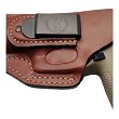 Kabura skórzana IWB/OWB AM02-2330 MultiFit Compact, LH, kolor: Brązowy Falco Holsters - 4