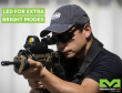 Kolimator Meprolight MOR IR/Red Laser (M&P) Bullseye 2.2 MOA. Picatinny QD - 16