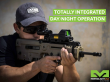 Kolimator Meprolight MOR IR/Red Laser (M&P) Bullseye 2.2 MOA. Picatinny QD - 17