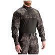 Men's Shirt, Manufacturer : 5.11, Model : Stryke Tdu Rapid Long Sleeve Shirt, Camouflage : Geo7 Night - 2