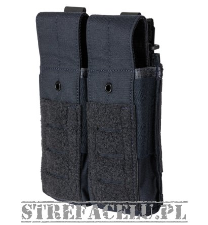 AR-15 2-Magazine Pouch, Manufacturer : 5.11, Model : Flex Double AR MAG Cover Pouch, Color : Dark Navy