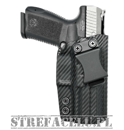 IWB Holster, Compatibility : Canik TP9SF/Elite, Manufacturer : Concealment Express, Material : Kydex, For Persons : Right Handed, Finish : Carbon
