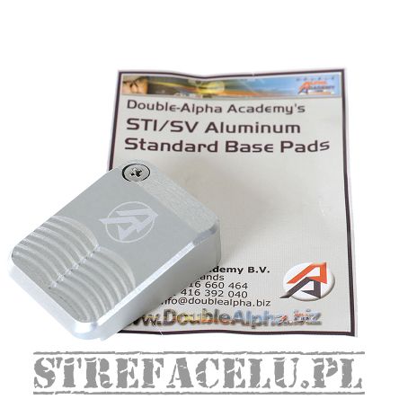 Aluminiowa stopka magazynka srebrna - DAA - STI/SV