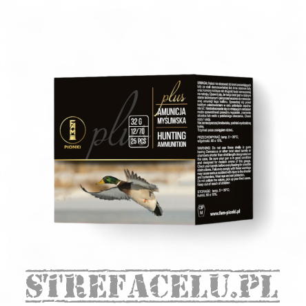 Amunicja śrutowa-myśliwska FAM PLUS 32g 0-4,00mm (1op = 25szt)  // 12/70 - FAM PIONKI