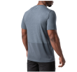 Men's T-Shirt, Manufacturer : 5.11, Model : PT-R Charge Short Sleeve Top 2.0, Color : Turbulence Heather - 5