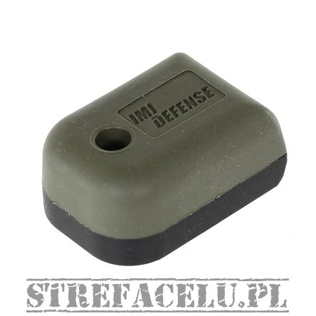 Gumowa stopka magazynka Glock zielona - IMI Defense - PFP02