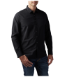 Men's Shirt, Manufacturer : 5.11, Model : Igor Solid Long Sleeve Shirt, Color : Black - 2