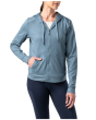 Women's Hoodie, Manufacturer : 5.11, Model : PT-R Emily Full-Zip, Color : Grey Blue - 3