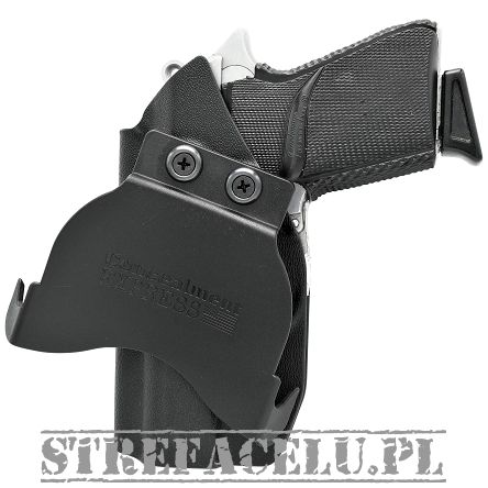 Kabura zewnętrzna prawa do pistoletu Walther PPK/S, RH OWB kydex, kolor: czarny